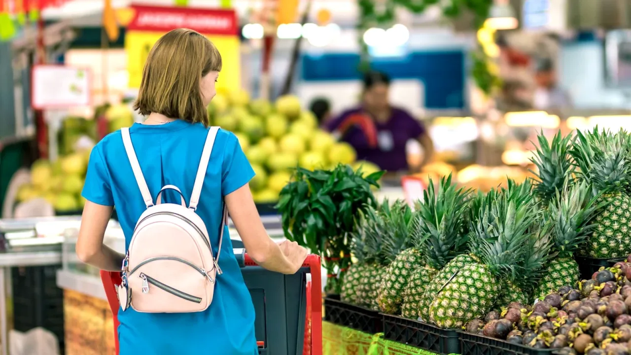 Market reyonunda spor ürünleri